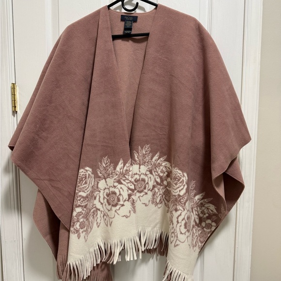 RACHEL Rachel Roy Sweaters - RACHEL Rachel Roy Soft Pink Shawl